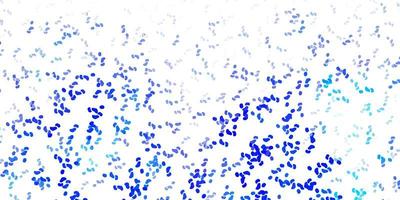 patrón de vector azul claro con formas abstractas.