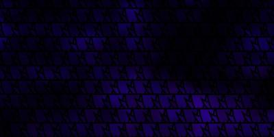 Dark Purple vector texture with triangular style.