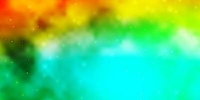 Abstract vector background with colorful gradient