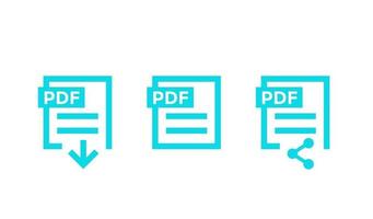 documento pdf, descargar iconos vectoriales de archivo pdf vector