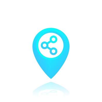 sharing point vector