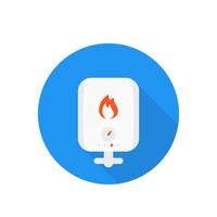 heating system vector icon