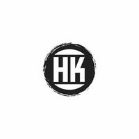 Logo monogram design template vector