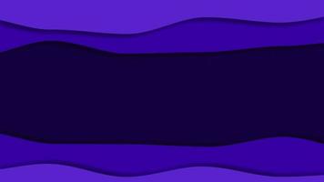 Purple waves background on top and bottom animated background video