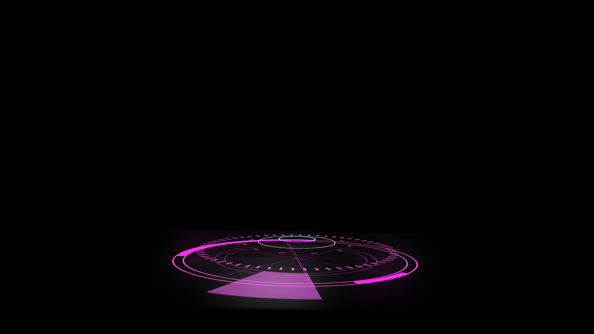 Circular 3d hud element video for overlay and background 3006230 Stock