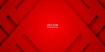 resumen. Fondo de forma de superposición geométrica degradado rojo. vector. vector