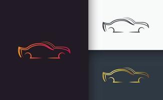 Car Logo design Template set vector