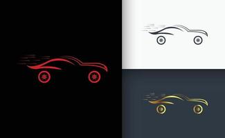 Car Logo design Template set vector