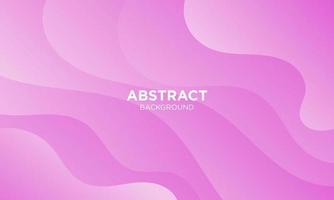 Abstract Pink Fluid Wave Background vector