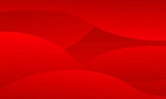 Abstract Red Fluid Wave Background vector