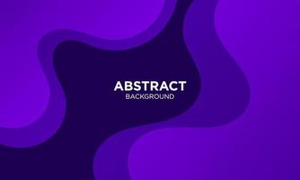 Abstract Purple Fluid Wave Background vector