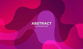 Abstract Purple Fluid Wave Background vector