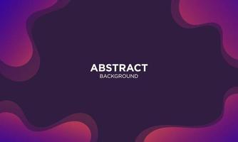 Abstract Purple Fluid Wave Background vector