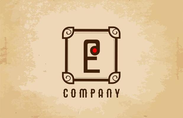 Alphabet letter icon logo design. Company and business template
