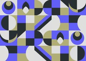 Abstract geometric backgrounds neo geo pattern vector