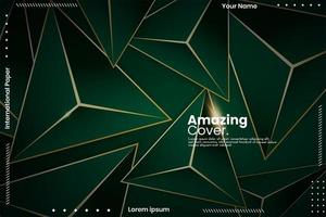 Vector illustration of Abstract Polygon Vector Background.