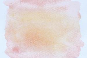 Abstract pink watercolor on white background photo