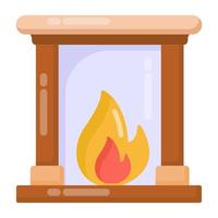 Fireplace and Fire Pit vector