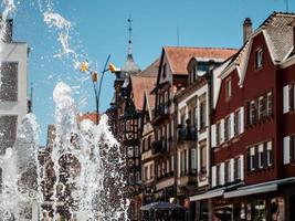 Calle en Saverne, Alsacia, Francia foto