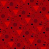 MEMPHIS PATTERN, ABSTRACT MEMPHIS BACKGROUND FREE VECTOR