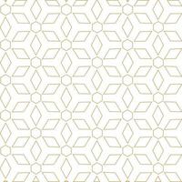 Diamond shape golden pattern vector background Free Vector
