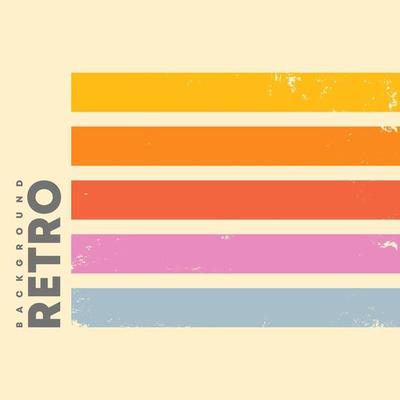 Vintage design background with retro grunge texture