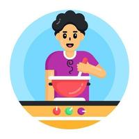 Foodie and Meal vector