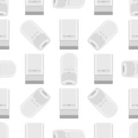Seamless of many identical sanitizer in soap dispenser vector