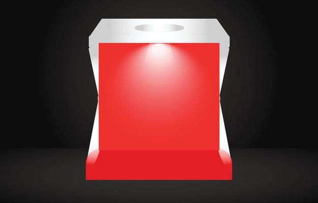 box color with black background