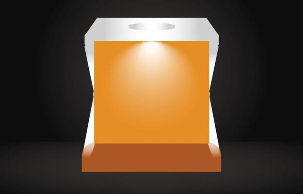 box color with black background