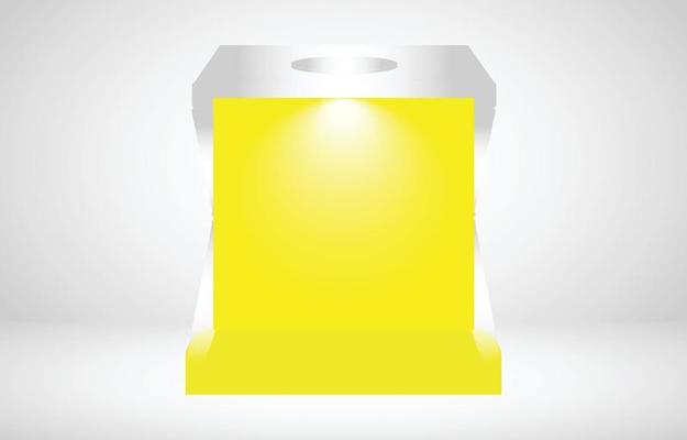 box color with white background