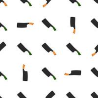 Illustration on theme pattern steel axes with wooden handle vector