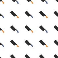 Illustration on theme pattern steel axes with wooden handle vector