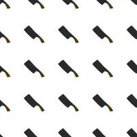 Illustration on theme pattern steel axes with wooden handle vector