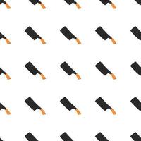 Illustration on theme pattern steel axes with wooden handle vector