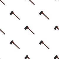 Illustration on theme pattern steel axes with wooden handle vector