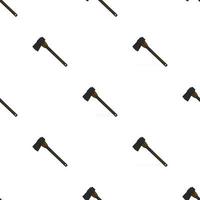 Illustration on theme pattern steel axes with wooden handle vector