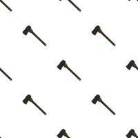 Illustration on theme pattern steel axes with wooden handle vector