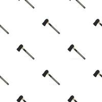 Illustration on theme pattern steel axes with wooden handle vector