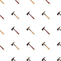 Illustration on theme pattern steel axes with wooden handle vector