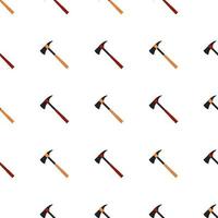 Illustration on theme pattern steel axes with wooden handle vector