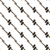 Illustration on theme pattern steel axes with wooden handle vector