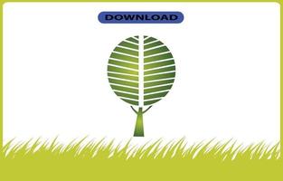 tree or leaf icon high resolution vector