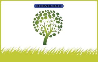 tree or leaf icon high resolution vector