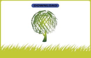 tree or leaf icon high resolution vector