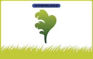 tree or leaf icon high resolution vector