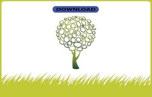 tree or leaf icon high resolution vector