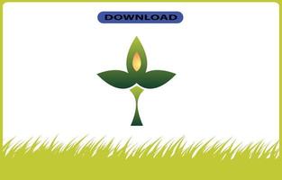 tree or leaf icon high resolution vector