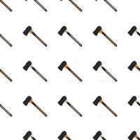 Illustration on theme pattern steel axes with wooden handle vector