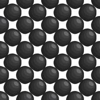Illustration on theme big pattern identical types fish caviar vector
